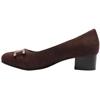 JANA 22369 LOW COURT SHOE - BROWN SUEDE